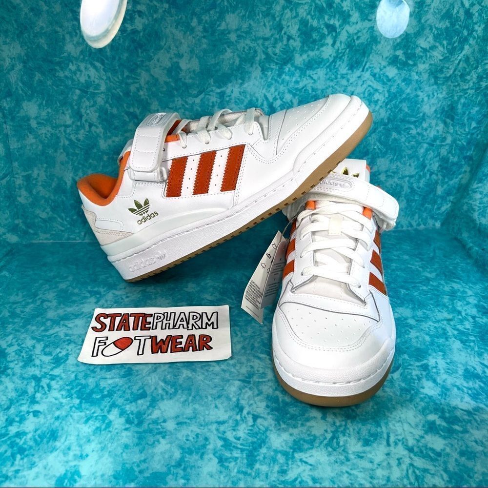 Adidas Forum Low 'White/True Orange'